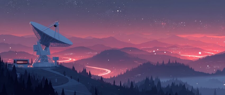In the realm of cosmic exploration, a spherical antenna is conceptualized as a gateway for facilitating galactic communication, incorporating elements of astrophotography, extraterrestrial