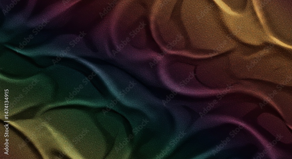Aufkleber A colorful, abstract background with a pattern of swirls and lines