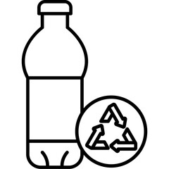 Plastic Recycle Icon