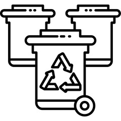 Waste Sorting Icon