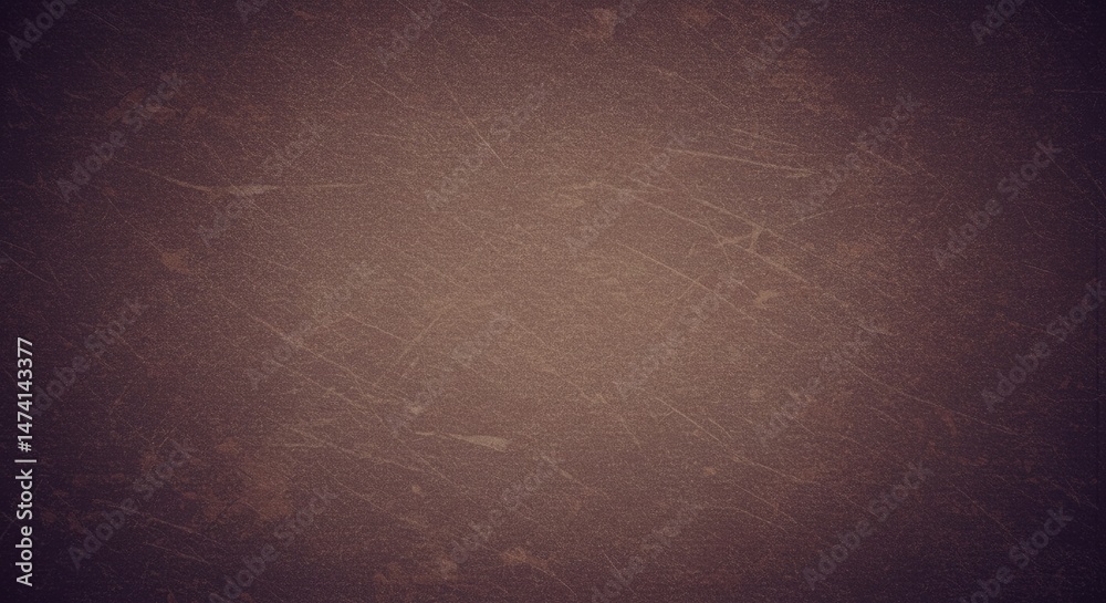 Poster a brown background with a few spots and a few lines