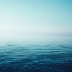 Obraz premium Tranquil Ocean Horizon
