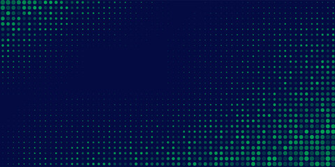 Dots halftone blue color pattern gradient texture with technology digital background. Dots pop art comics with summer background. modern abstract
