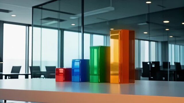 The graph clearly shows a significant increase in sales over the last six months.
