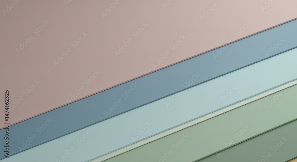 Aufkleber a series of colored paper strips are arranged in a row