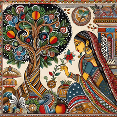 madhubani, painting