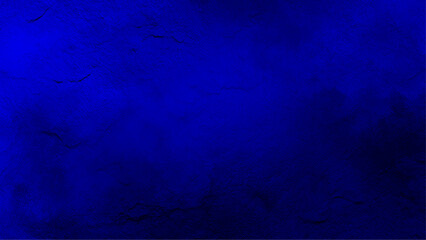 Abstract blue background. Dark blue background with light. Dark blue background texture with black vignette in old vintage grunge textured border design, dark