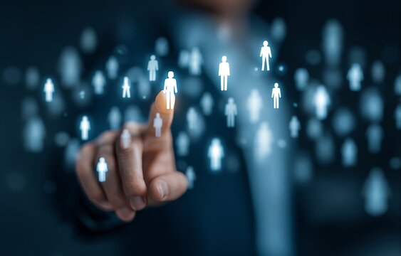 Human resource managers employ online digital technology and network links worldwide to manage people, oversee the recruitment process, and provide company services