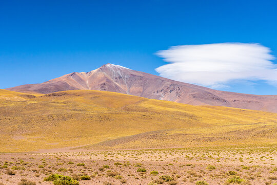 Majestic view of La Puna in the Argentinian highlands