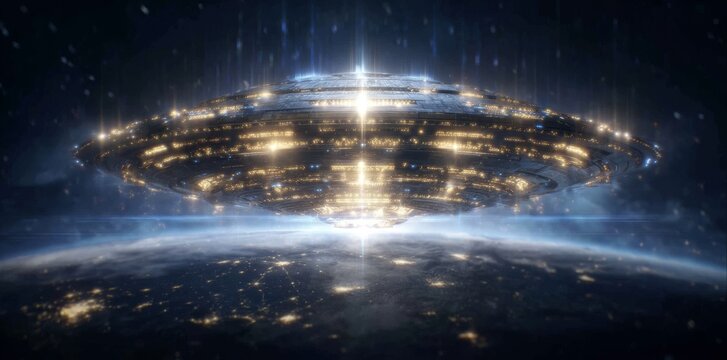 The idea of UFO sightings and space exploration is closely tied to the concept of using light beams for extraterrestrial communication