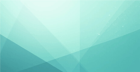 Obraz premium Abstract light teal jade sea turquoise agua mint blue green abstract background. Geometric pattern shape. Line stripe triangle angle. Color gradient. Shadow. Matte. Rough grain grungy. Design.