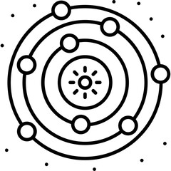Solar System Icon
