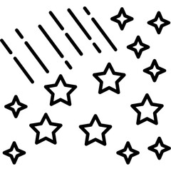 Shooting Stars Icon