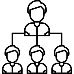 Hierarchical Structure Icon