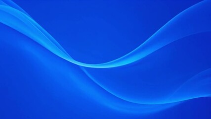 abstract blue wave background - Powered by Adobe
