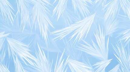 Ice-like shattered glass pattern with frosty edges on blue