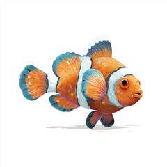 Fototapeta premium Ocellaris Clownfish Portrait 