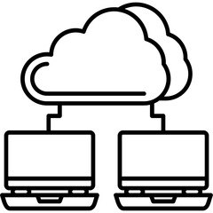 Cloud Network Icon