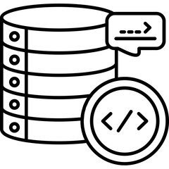 Server Coding Icon