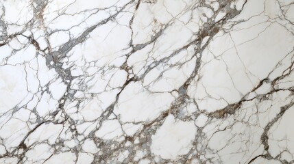 Fototapeta premium A 4K photo of white marble countertop with a marble pattern, isolated.