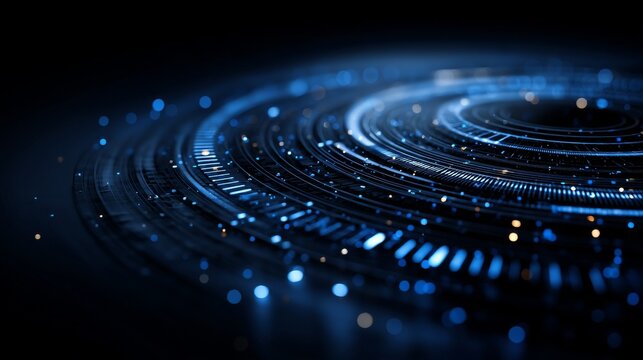 Representation of a locked digital vault through art signifies the confidentiality and security of information technology in trusted systems