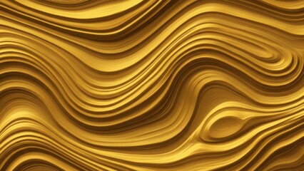 Fototapeta premium Abstract Golden Wave Texture Background Design