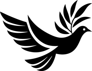dove of peace vector