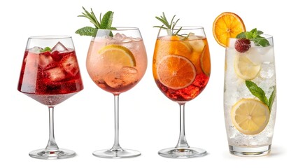 negroni aperol spritz gin tonic red white sangr