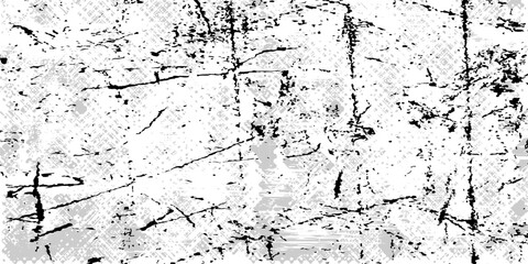 Destroyed crumbled plaster on aged painted brushed surface. Shabby exterior city putty. Rough grunge chipped edges of worn block. Old messy rustic peeling stone. Retro moldy cement slab for 3d design