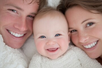 Parents who are happy and have a baby require care, bonding, and development, all of which are facilitated by support, love, and relaxation in the home, as well as a newborn, family, and smiles that