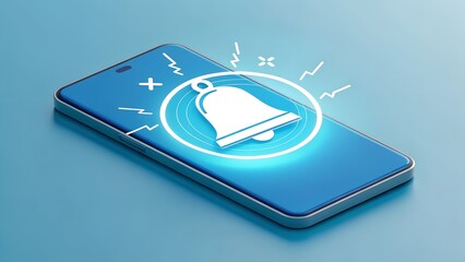 notification message bell icon alert and alarm