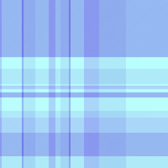 Girl background seamless texture, give plaid pattern check. Front vector tartan fabric textile in blue and light colors.