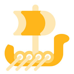 viking ship icon