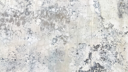 Distressed Concrete Wall Texture with Cracks and Weathering Appearance