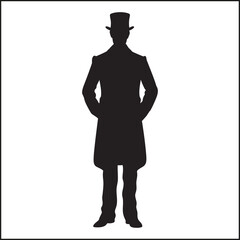 Ringmaster Silhouette Clipart