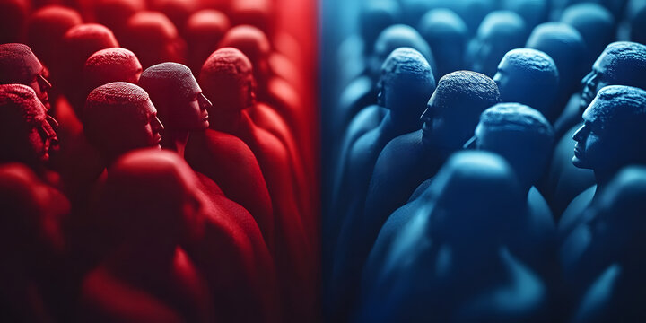 The Political Divide Understanding the Blue and Red Facets of Our Society