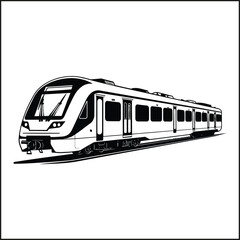 Train Silhouette Clipart