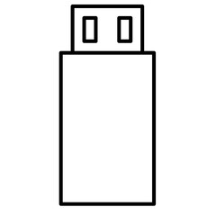 flash disk icon design