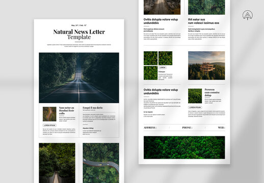 Natural News Letter Template