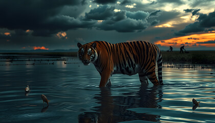 Fototapeta premium The Last Light of the Wild