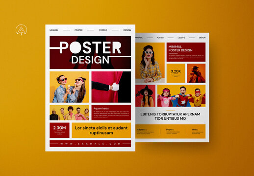 Minimal Poster Design Template