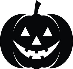 halloween pumpkin icon vector illustration