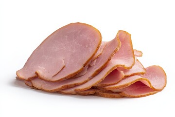 Thinly sliced smoked ham, perfect for sandwiches or charcuterie boards.
