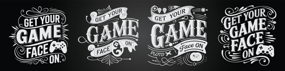 Typography and Chalk Art for Gamers and Online Innovators