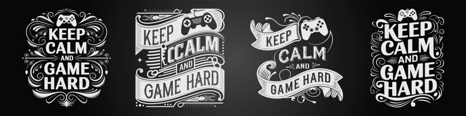 Retro Blackboard and Typography Collection with Cyber Media Concepts