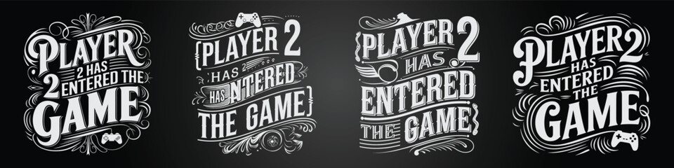 Blackboard Calligraphy with Cyber Themes and Sports Vibes