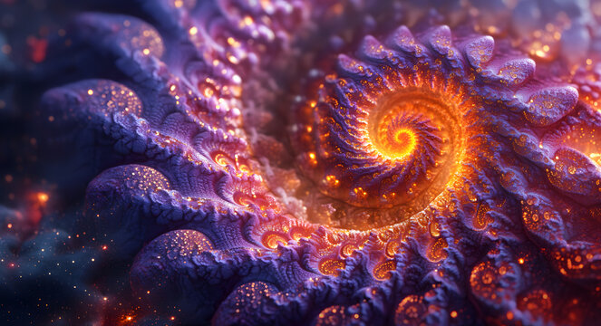 abstract fractal background