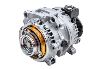 Naklejka premium Alternator Equipment for Vehicles and Energy Generation