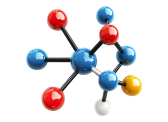 Chemistry graph white