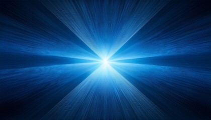 shining light with blue glow color